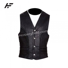 Leather-men-vests