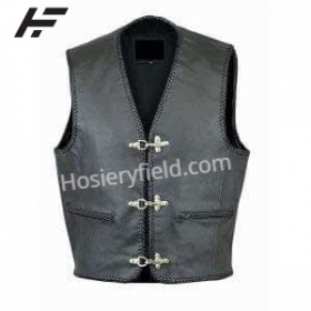 Leather-men-vests