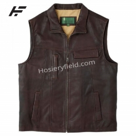 Leather-men-vests