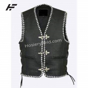 Leather-men-vests