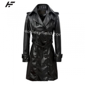 Leather-women-long-coats