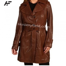 Leather-women-long-coats