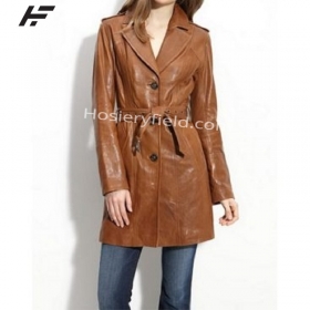 Leather-women-long-coats