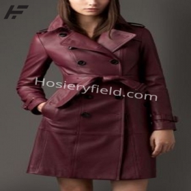 Leather-women-long-coats