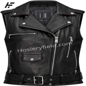 Leather-women-vests