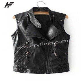 Leather-women-vests